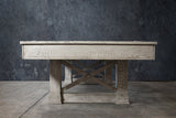 Nixon Nora 7' Slate Pool Table in Whitewash Finish w/ Dining Top Option