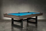 Nixon Mckay Slate Pool Table 8' Slate Pool Table in Charcoal Finish