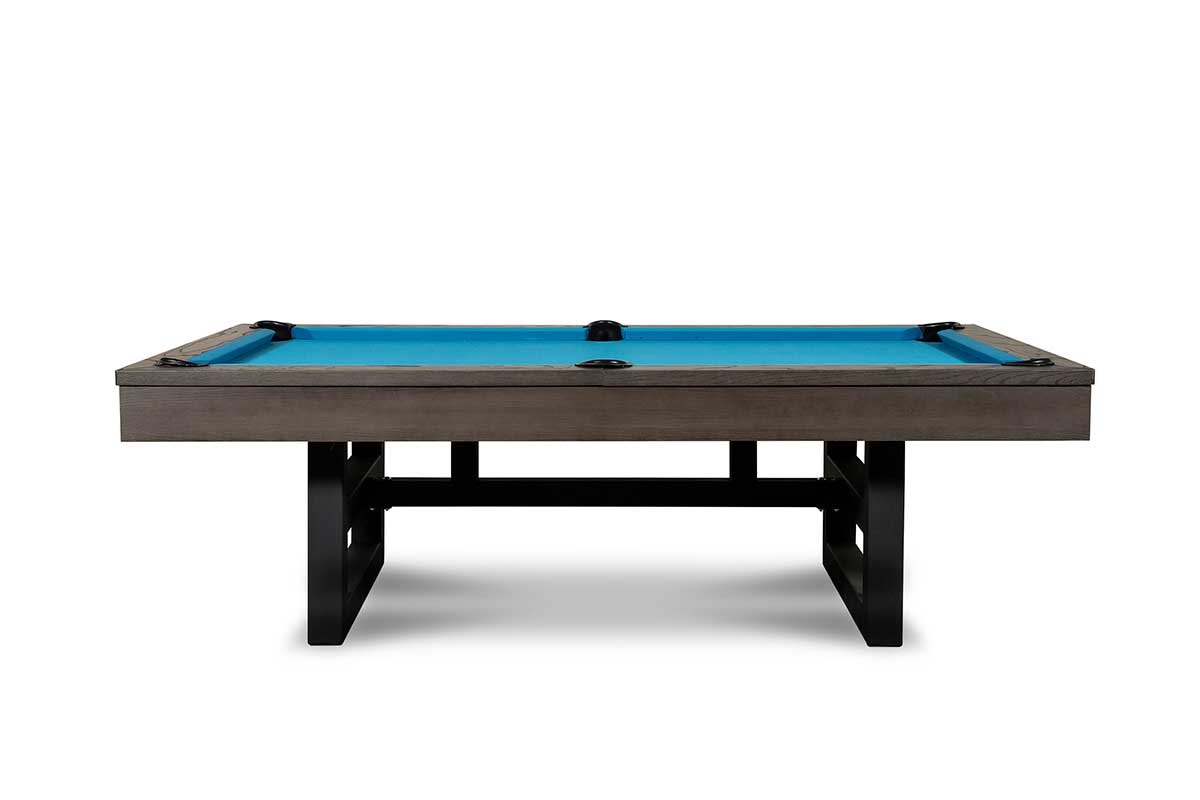 Nixon Mckay Slate Pool Table 8' Slate Pool Table in Charcoal Finish