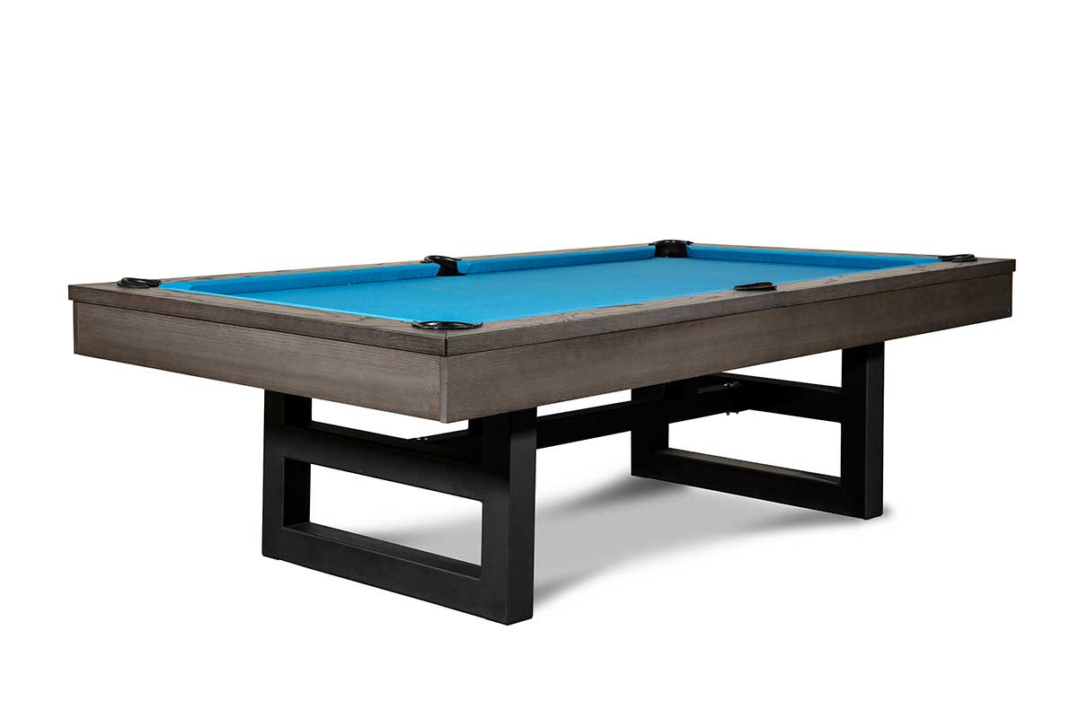 Nixon Mckay Slate Pool Table 8' Slate Pool Table in Charcoal Finish