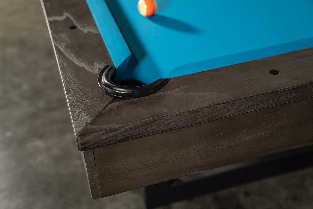 Nixon Mckay Slate Pool Table 8' Slate Pool Table in Charcoal Finish