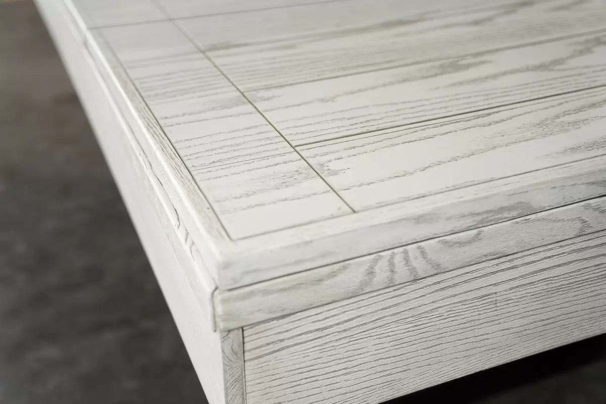 Nixon Mckay Slate Pool Table 8' Slate Pool Table in Whitewash Finish