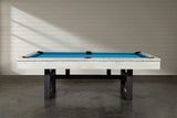Nixon Mckay Slate Pool Table 8' Slate Pool Table in Whitewash Finish
