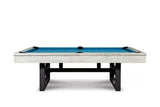 Nixon Mckay Slate Pool Table 8' Slate Pool Table in Whitewash Finish