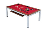Playcraft Glacier 7' Pool Table with Dining Top
