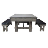 Hathaway Logan 7-ft 3 in 1 Pool Table with Benches