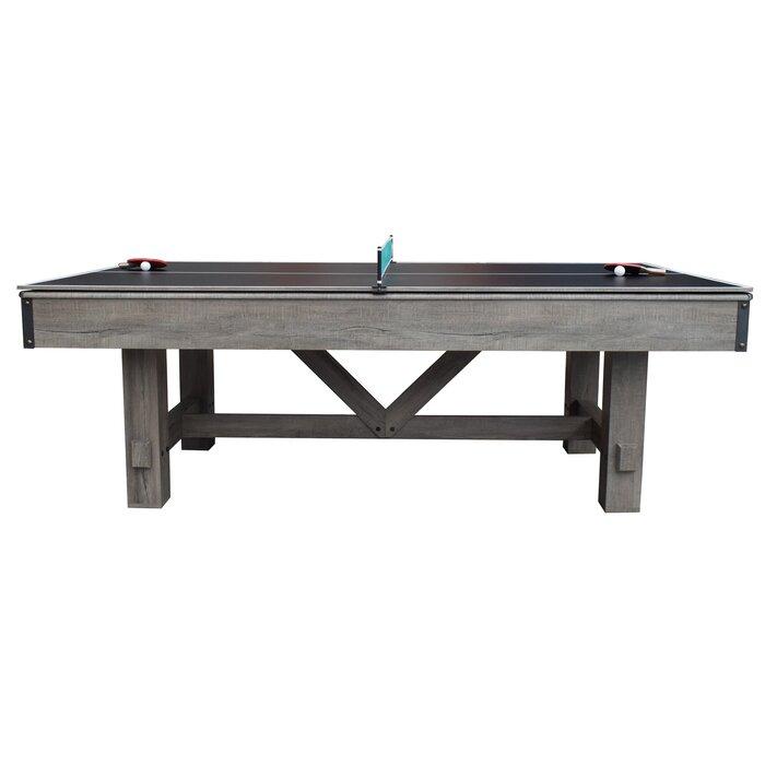 Hathaway Logan 7-ft 3 in 1 Pool Table with Benches