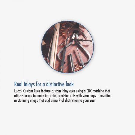 Lucasi Lux® LUX54 Pool Cue