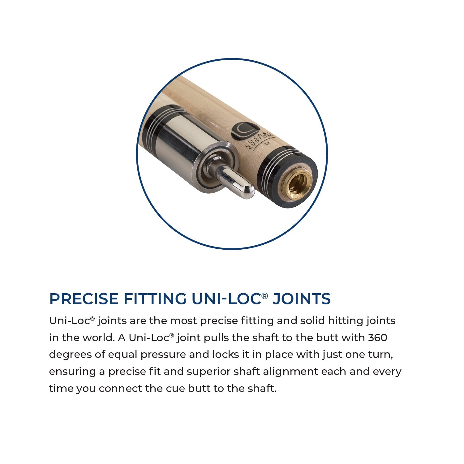 Lucasi Hybrid® LHC97 Pool Cue