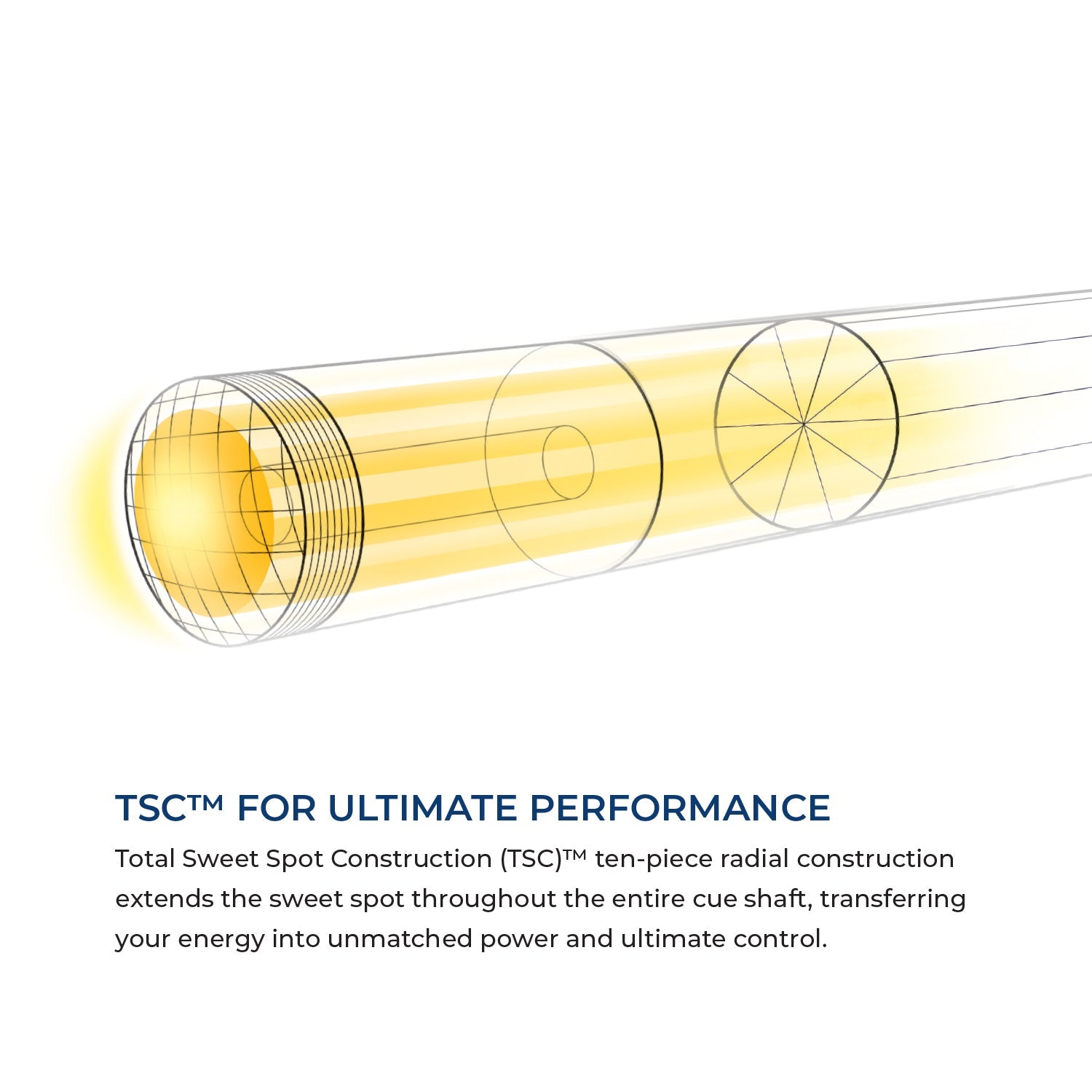 Lucasi Hybrid® LHC97 Pool Cue