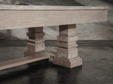 Nixon Huck 8' Slate Pool Table in Grey White Oak Finish w/ Dining Top Option