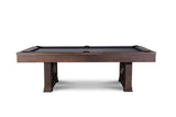 Nixon Nora 8' Slate Pool Table in Brownwash Finish w/ Dining Top Option