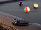Nixon Nora 8' Slate Pool Table in Brownwash Finish w/ Dining Top Option