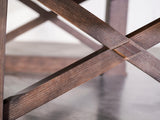 Nixon Nora 8' Slate Pool Table in Brownwash Finish w/ Dining Top Option