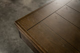 Nixon Mckay Slate Pool Table 8' Slate Pool Table in Brownwash Finish