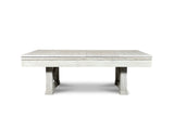 Nixon Nora 7' Slate Pool Table in Whitewash Finish w/ Dining Top Option