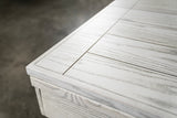 Nixon Nora 7' Slate Pool Table in Whitewash Finish w/ Dining Top Option