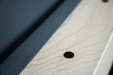 Nixon Nora 7' Slate Pool Table in Whitewash Finish w/ Dining Top Option