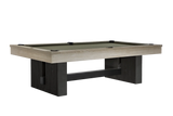 American Heritage Billiards Vancouver 8' Slate Pool Table In Natural and Black Ash