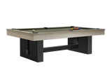 American Heritage Billiards Vancouver 8' Slate Pool Table In Natural and Black Ash