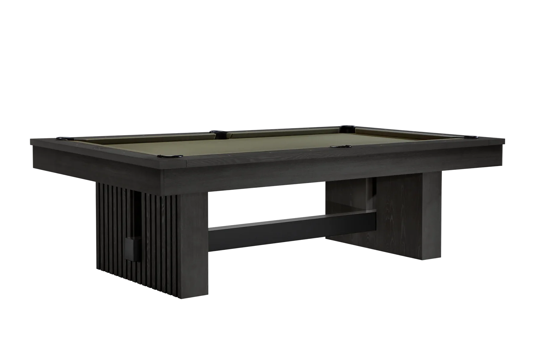 American Heritage Billiards Vancouver 8' Slate Pool Table In Black Ash