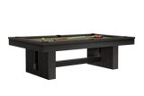 American Heritage Billiards Vancouver 8' Slate Pool Table In Black Ash