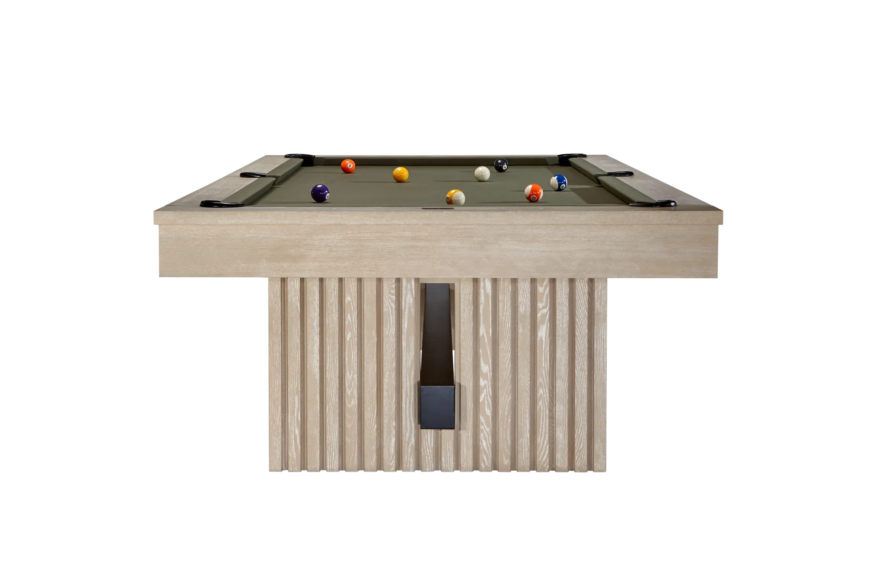 American Heritage Billiards Vancouver 8' Slate Pool Table In Natural Ash