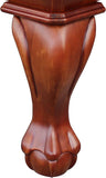 Playcraft Charles River 8' Slate Pool Table w/ Leather Drop Pockets