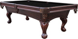 Playcraft Charles River 8' Slate Pool Table w/ Leather Drop Pockets