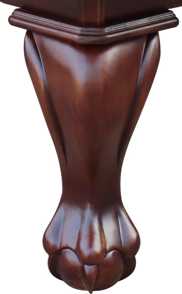 Playcraft Charles River 8' Slate Pool Table w/ Leather Drop Pockets