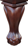 Playcraft Charles River 8' Slate Pool Table w/ Leather Drop Pockets