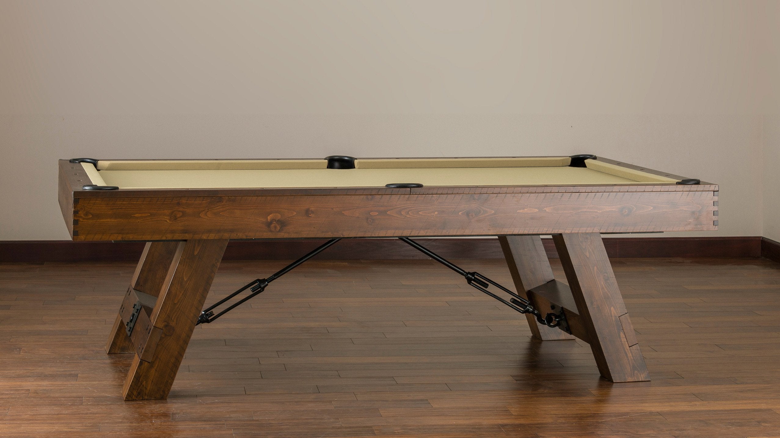 American Heritage Savannah 8' Slate Pool Table in Sable