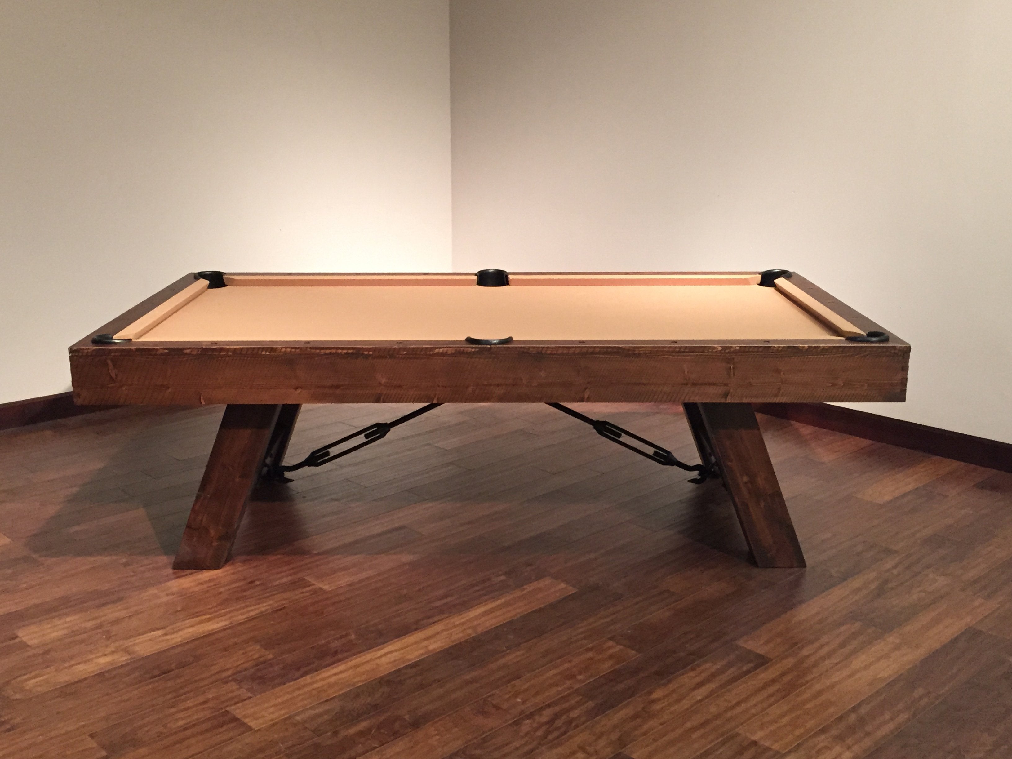 American Heritage Savannah 8' Slate Pool Table in Sable