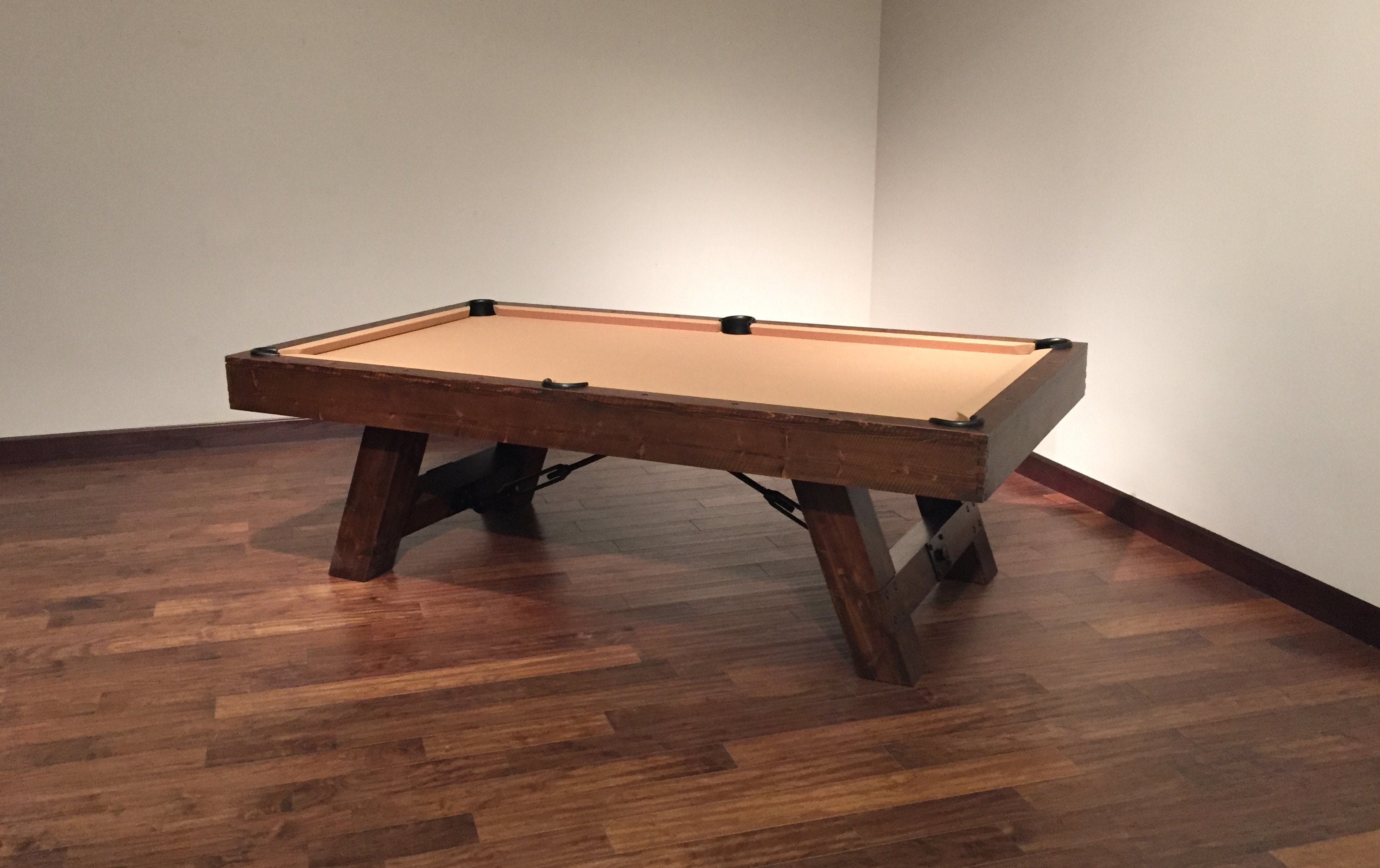 American Heritage Savannah 8' Slate Pool Table in Sable
