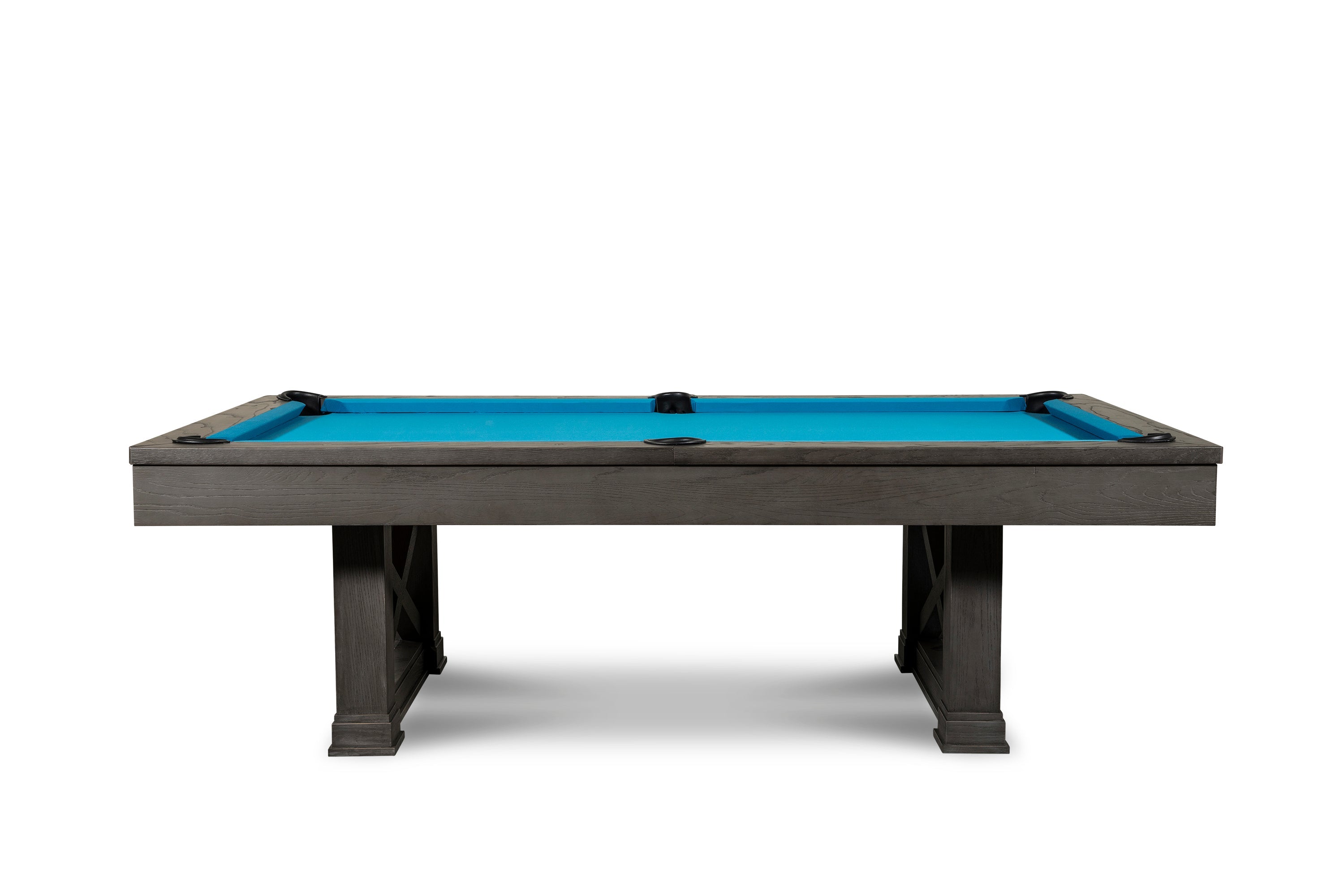 Nixon Nora 7' Slate Pool Table in Charcoal Finish w/ Dining Top Option