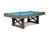 Nixon Nora 7' Slate Pool Table in Charcoal Finish w/ Dining Top Option