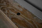Nixon Rocky 7' Slate Pool Table in Brownwash Finish w/ Dining Top Option
