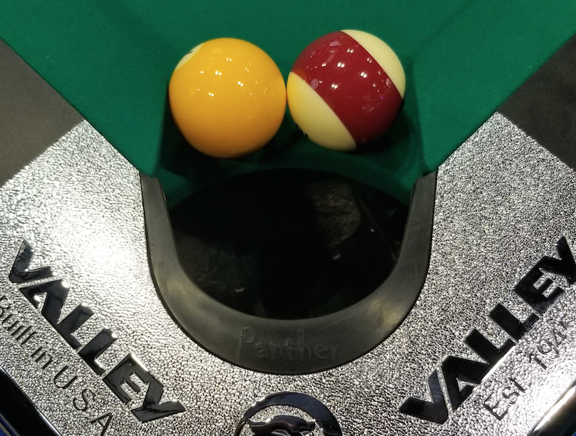 Valley Panther ZD-12X Black Frost Coin Operated Pool Table