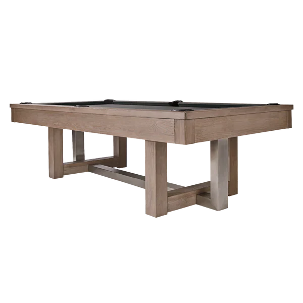 American Heritage Billiards Abbey 8' Slate Pool Table in Antique Grey