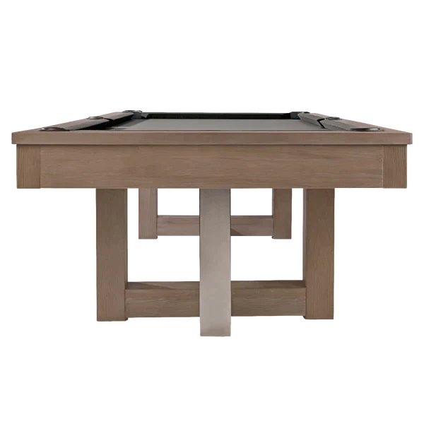 American Heritage Billiards Abbey 8' Slate Pool Table in Antique Grey