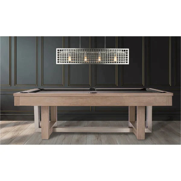 American Heritage Billiards Abbey 8' Slate Pool Table in Antique Grey