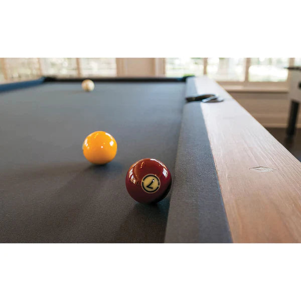 American Heritage Billiards Abbey 7' Slate Pool Table in Antique Grey