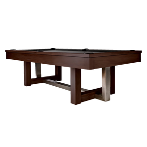 HJ Scott The Abbey 8' Slate Billiard Table In Espresso