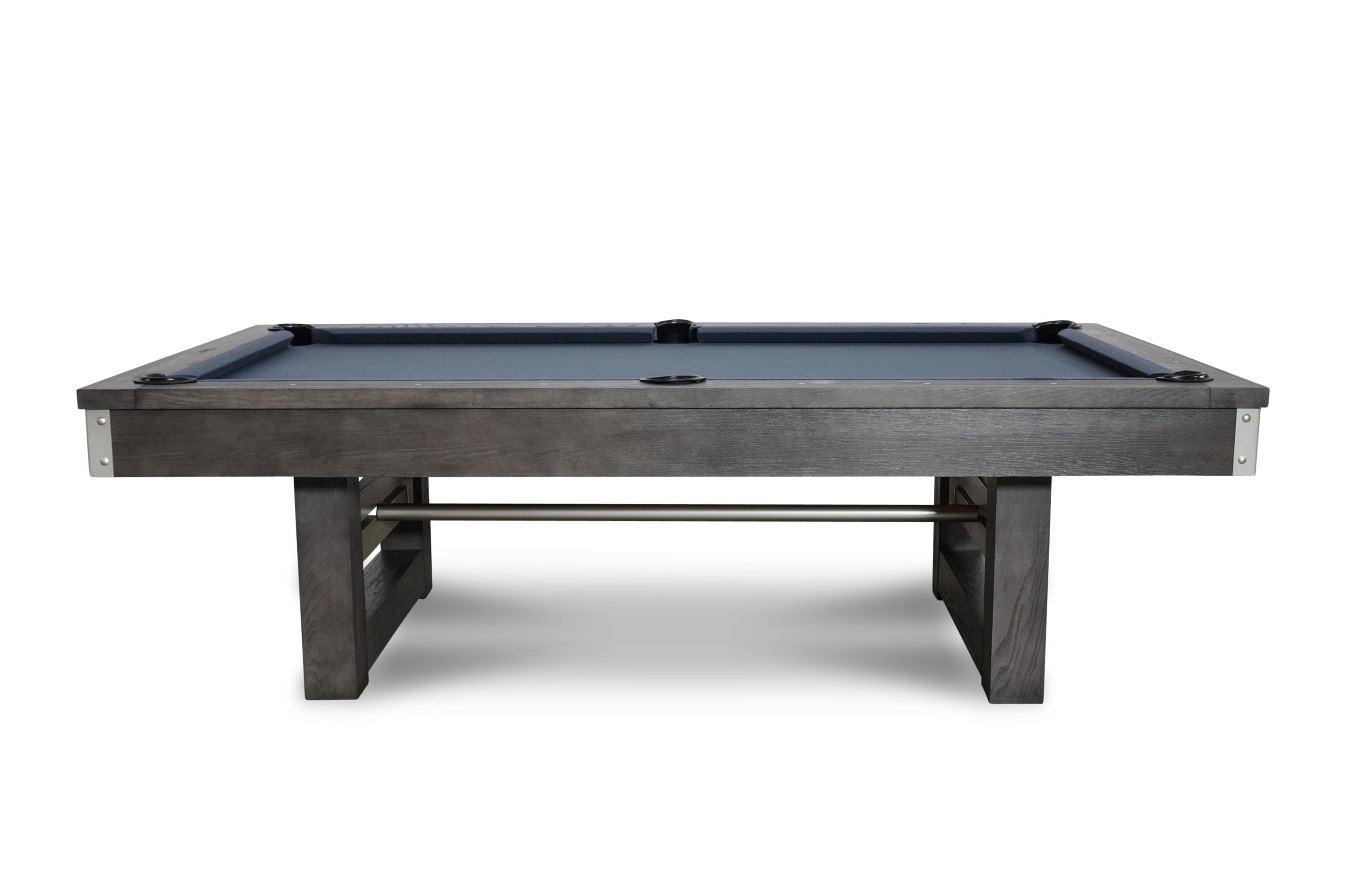 Nixon Bryant 7' Slate Pool Table in Grayson Grey Finish w/ Dining Top Option