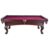 Carmelli Augusta 8' Non-Slate Pool Table in Mahogany Finish