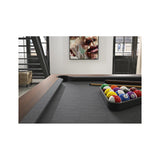 Rene Pierre Billiards Steel Pool Table with Dining Top
