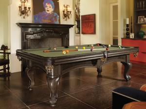Brunswick Billiards Santini 8' Foot Pool Table in Espresso