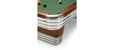 Brunswick Billiards Centennial 9' Slate Pool Table in Rosewood Chrome w/ Pockets