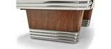 Brunswick Billiards Centennial 9' Slate Pool Table in Rosewood Chrome w/ Pockets