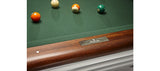 Brunswick Billiards Centennial 9' Slate Pool Table in Rosewood Chrome w/ Pockets
